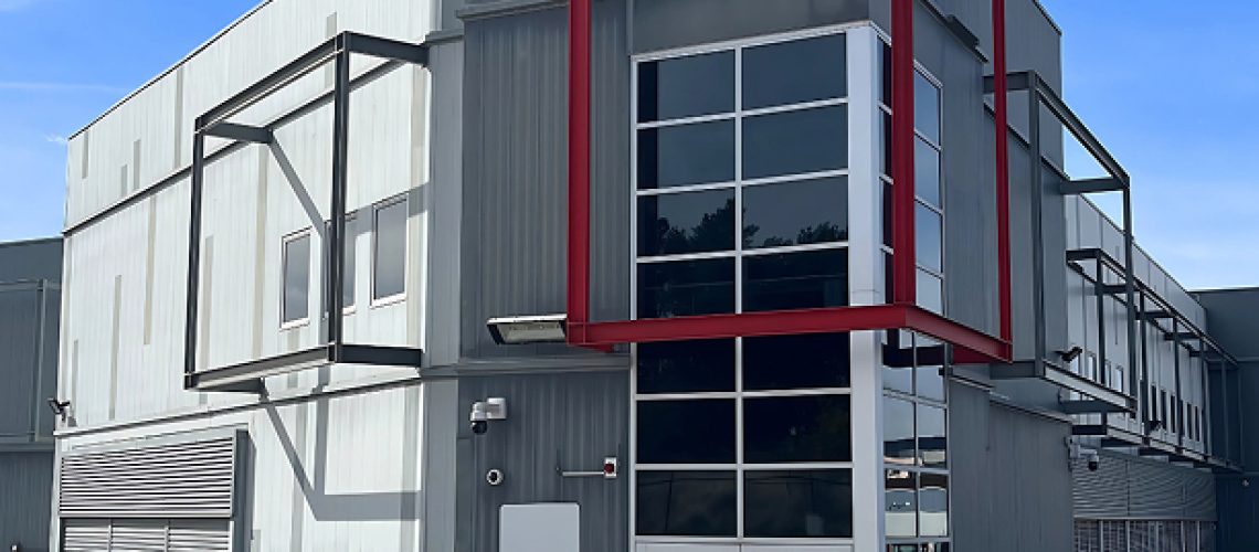 Australian Data Centres (ADC) secure data facility exterior in Australia